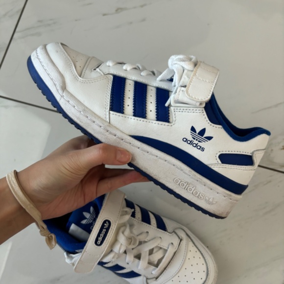 Adidas Low Forums Royal Blues - Picture 2 of 4